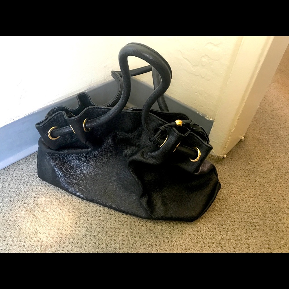 Camino Navy Leather bag